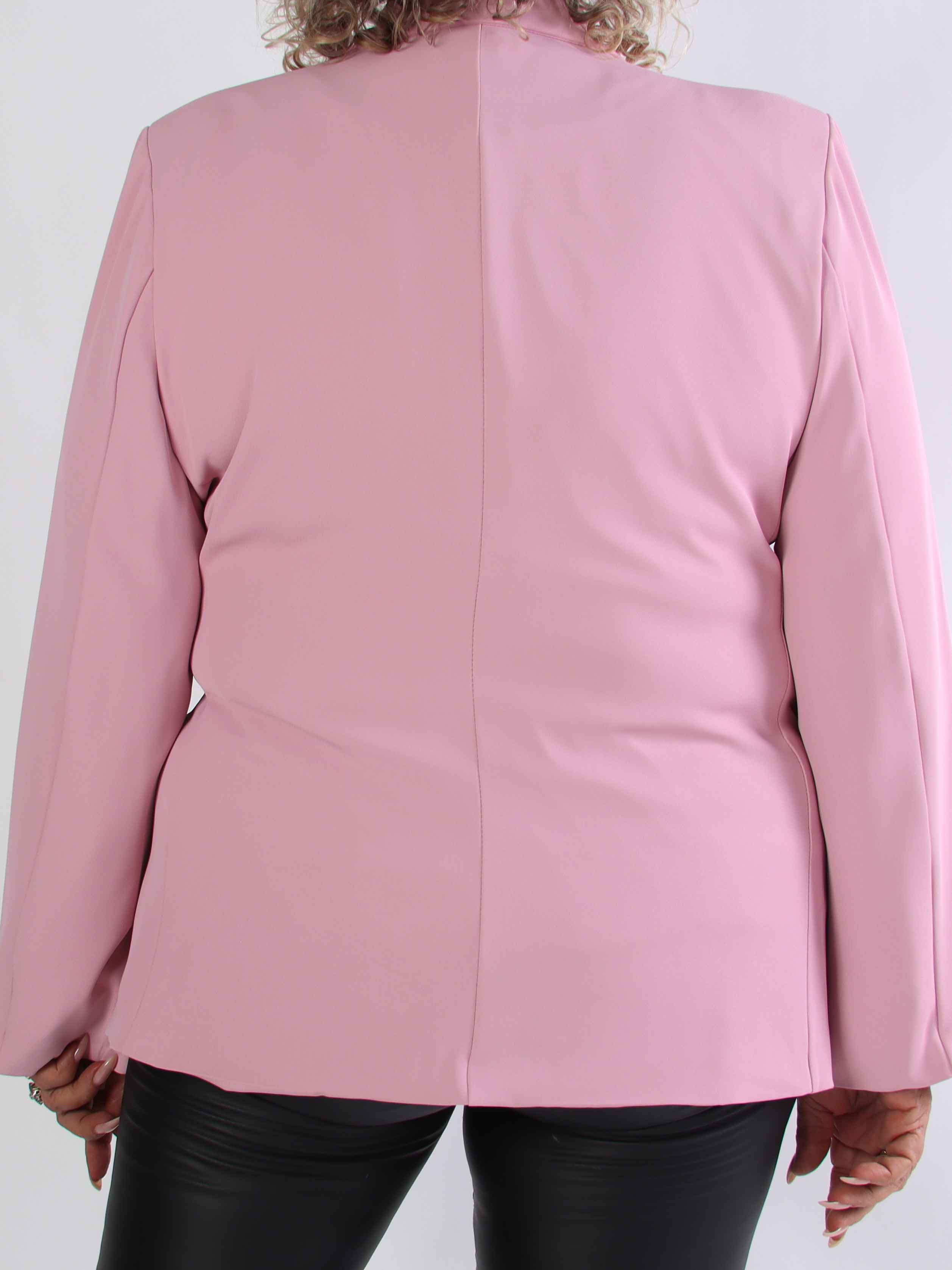 Pernille - Elegant blazer med bindebånd i siden